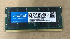 Crucial 16GB PC4-21300 (DDR4-2666) Memory (CT...