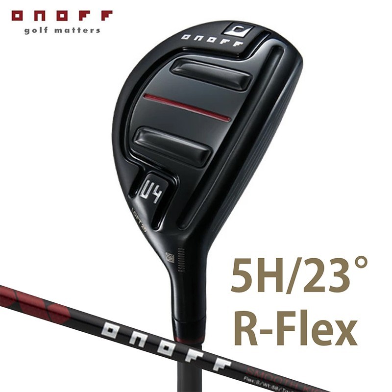 ONOFF AKA 2024 UT Wings Hybrid 5H Smooth Kick MP524U Graphite R