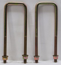 2 Pcs Extended Square Bend U-bolts 916 X 3-14 X 11 Oem Grade New 2 Pcs Extended Square Bend U-bolts 916 X 3-14 X 11 Oem Grade New