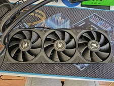 iBUYPOWER 360mm Liquid CPU Cooler Black Triple 120mm Fans Copper Aluminum 4-Pin