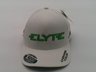 Callaway Hat Cap Strap Back One Size Mens White ELYTE Chrome Tour