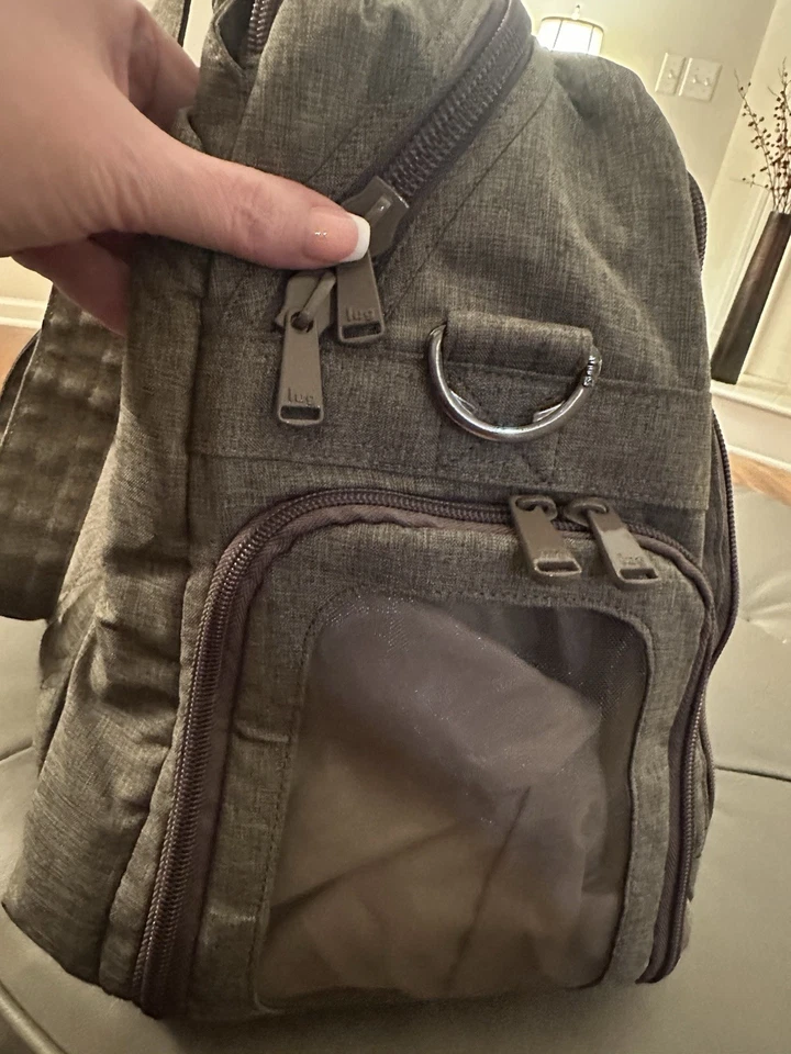  Bolso de noche Lug Pontoon 2 gris jaspeado Foto 4 de 4