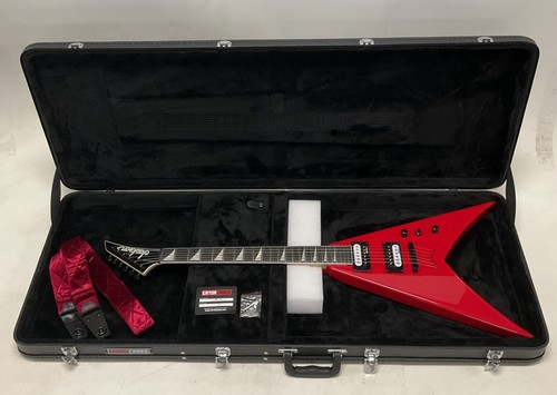 2024 Jackson JS Series King V JS32T Racing Red Electric Guitar With Gator Case