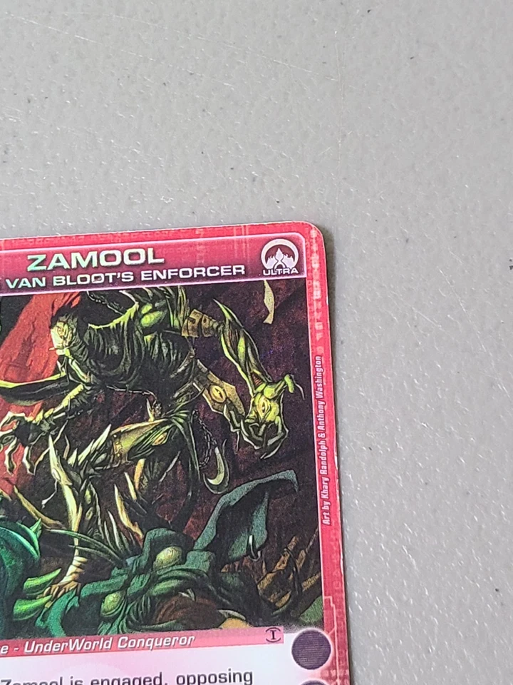 Chaotic TCG Zamool Lord Von Bloot’s Enforcer (Min E) 1st Edition Ultra Rare - MP - Image 3 of 4