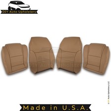 1994-1998 Fits Ford Mustang Leatherette Front Replacement Seat Covers Saddle 1994-1998 Fits Ford Mustang Leatherette Front Replacement Seat Covers Saddle