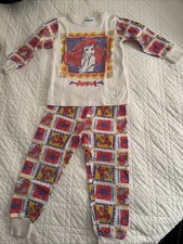 90s Little Mermaid Ariel Set Shirt Pants Disney Store