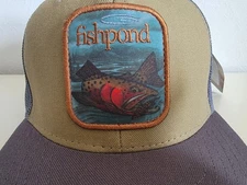 Fishpond Drop Off Trucker Hat Graphite Snapback Adjustable NWT