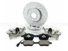 Vw Golf Mk4 Gtd Tdi Turbo Big Brake Disc Upgrade Caliper Conversion Kit 312mm