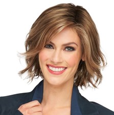Raquel Welch Ahead of The Curve Natural Looking Layered Chin Length Wig by Hair