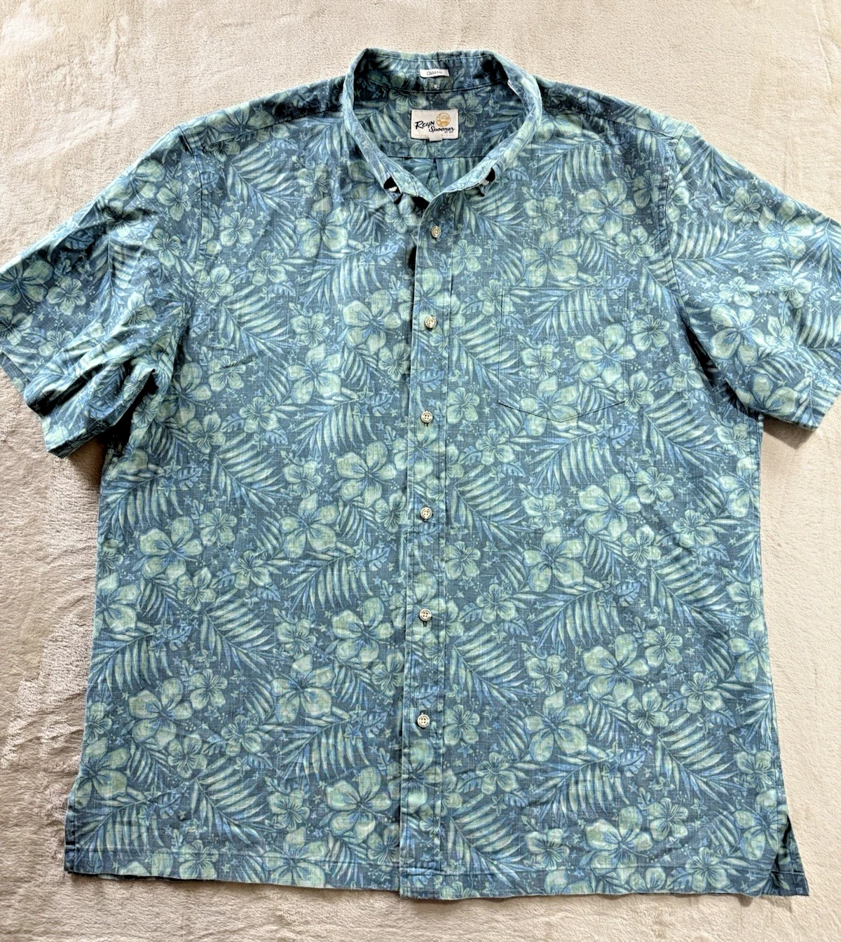 Reyn Spooner Hawaiian Shirt Mens XL Blue Green Pua Aloalo Aloha Button Up Floral
Opens in a new wind