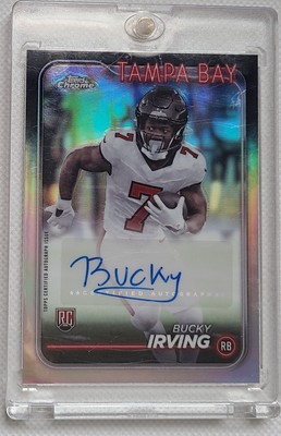 2024 Topps Chrome Bucky Irving Rookie Auto RC Rookie #RA-BIR Buccaneers