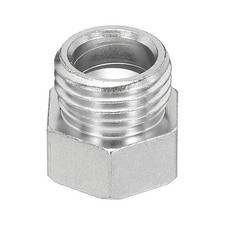 1/8 to 1/4 Air Brush Hose Adapter, 1 PCS 1/8" BSP Female to 1/4" BSP Male