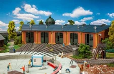 120281 Faller HO Scale 1:87 Kit of a Roundhouse with 12° track angle - NEW 2020