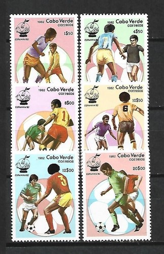 CABO VERDE. Año: 1982. Tema: DEPORTES. FUTBOL.