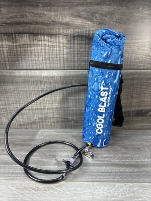 Misty Mate COOL BLAST Personal Air Cooler Pump Mister Portable Blue