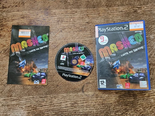 SONY PLAYSTATION 2 PS2 - MASHED DRIVE TO SURVIVE #BLG12 CIB