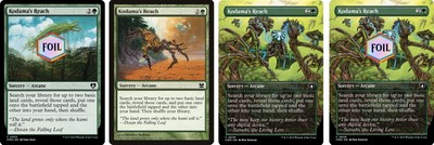1x - Kodama's Reach - [SELECT] - Various Sets - C NM MTG