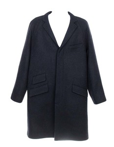 sobretudo masculino azul marinho