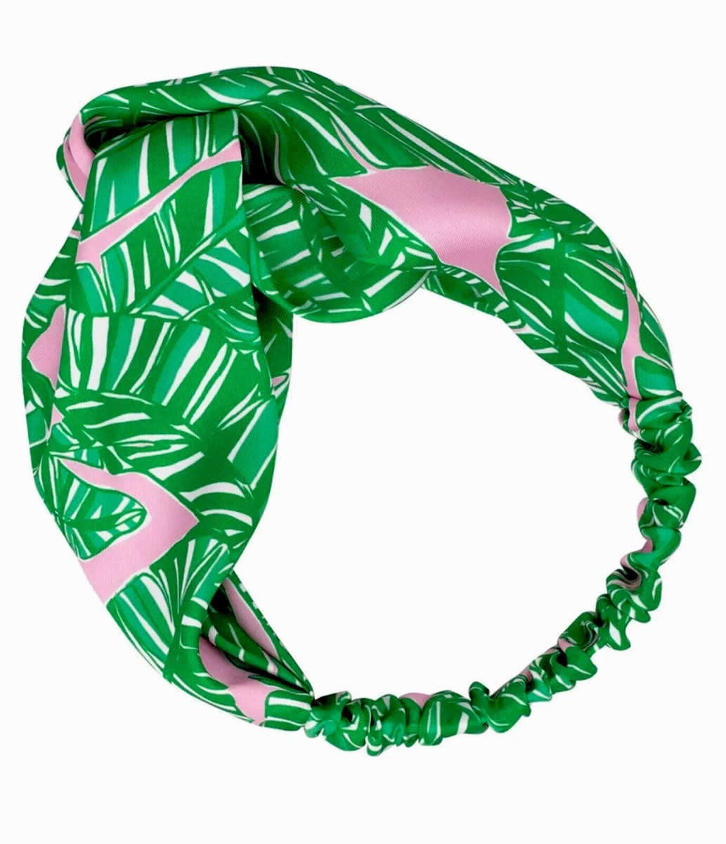 Lilly Pulitzer NWT Twist Wrap Headband Lets Go Bananas | eBay display picture 1