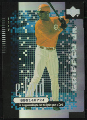Ken Griffey Jr. 2000 Upper Deck e-Cards #E1 Cincinnati Reds