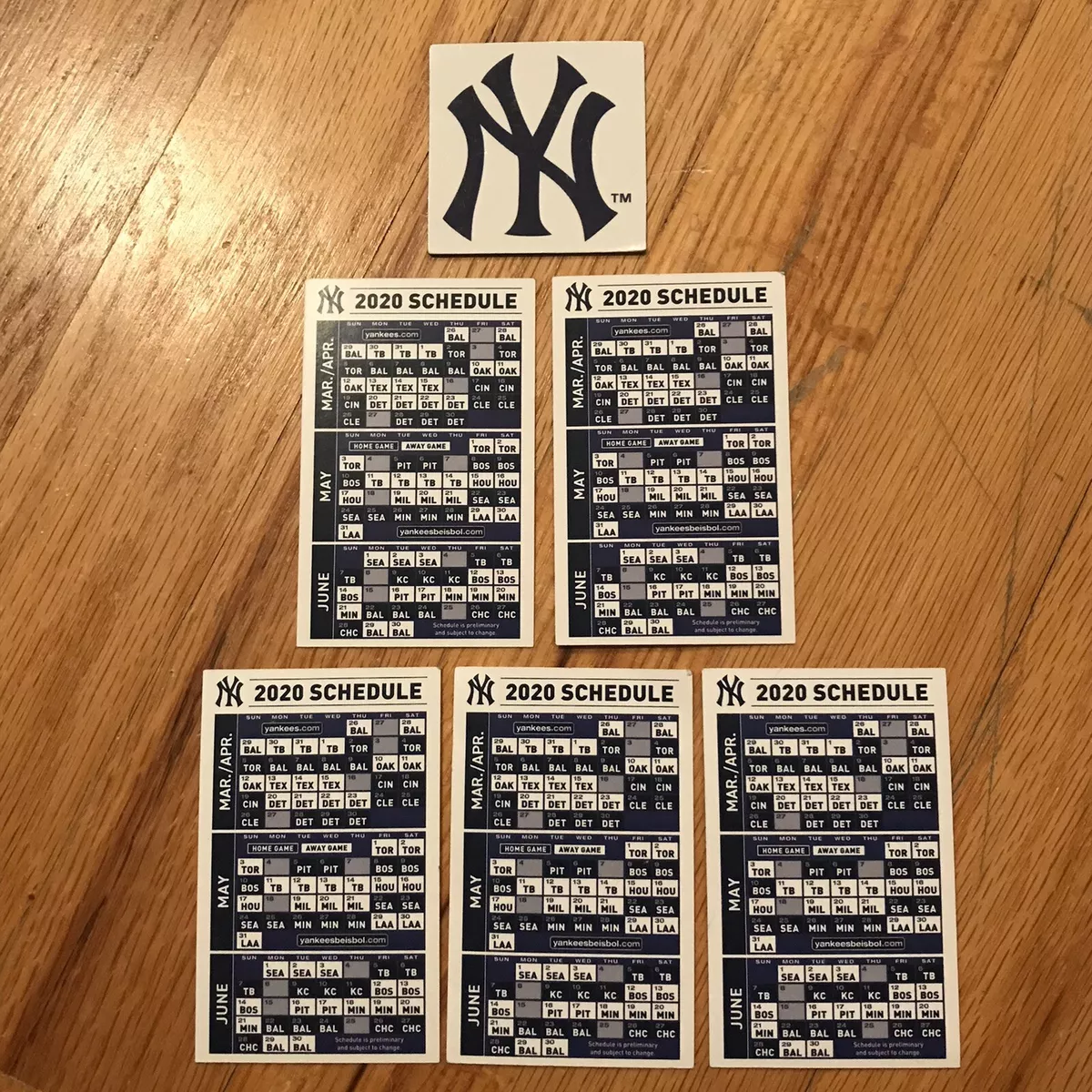 Ny yankees 2024 schedule 2020