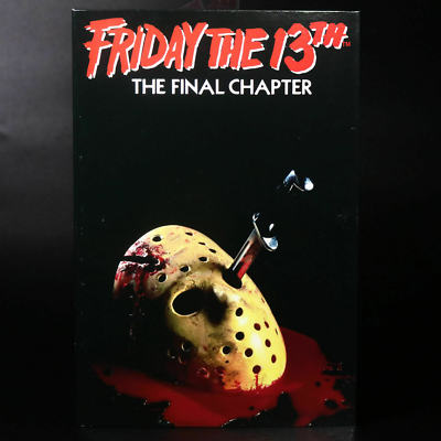 NECA Ultimate Jason Voorhees Parte 4 | Action Figura 18 Cm Venerdì 13 | 39716 | Con Maschere E Accessori Intercambiabili