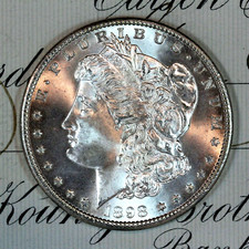 * 1898-O * CHOICE to GEM BU MS MORGAN SILVER DOLLAR * FROM ORIGINAL BANK BAG *