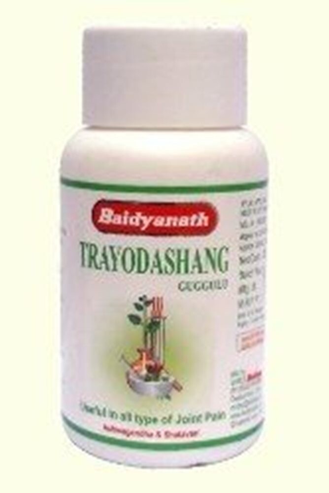 100% Ayurveda Baidyanath Trayodashang Guggulu 80 Tabletten Gelenkschmerzen