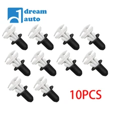 New 10 White Clip &10 Black Grommet for VW Skoda Seat Audi 3C0853585
