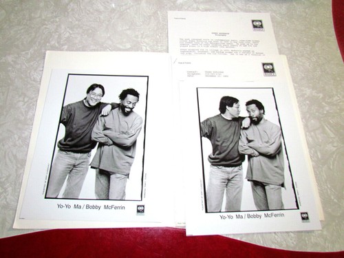 Yo-Yo Ma Bobby McFerrin Hush Press Kit con foto e comunicato stampa - Foto 2 di 3