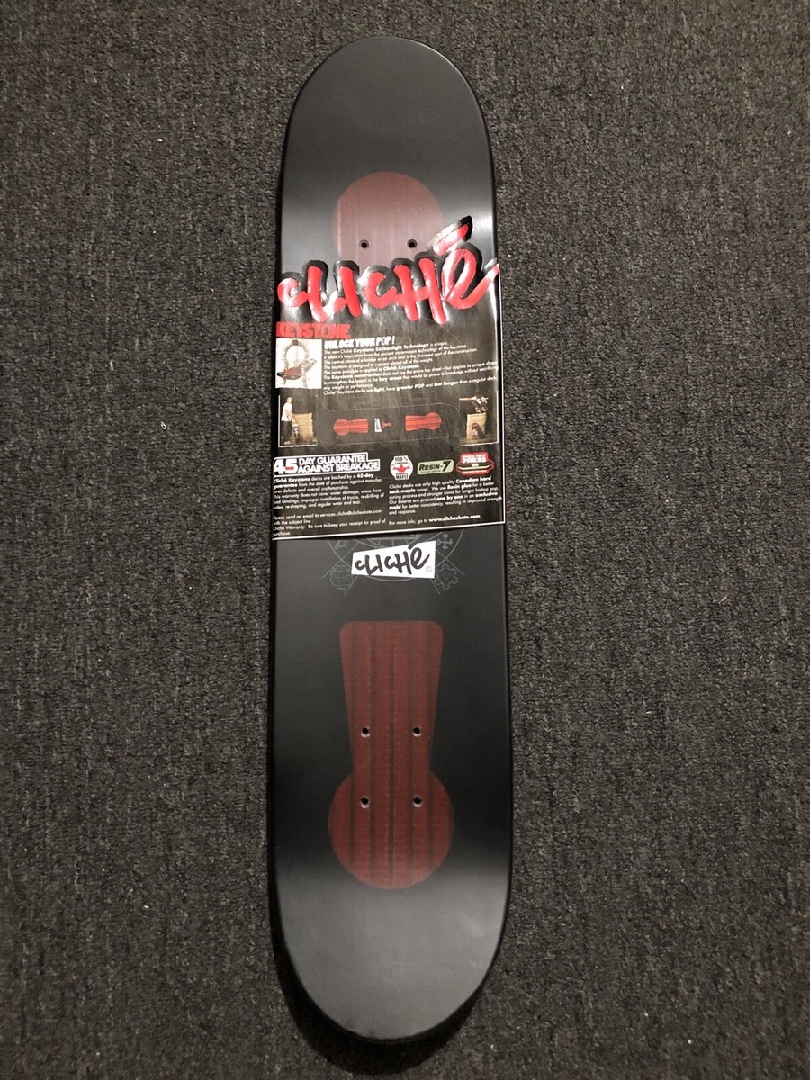 Cliché Skateboards Lucas Puig Keystone Construction Carbon Fiber