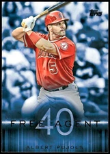 2015 Topps Albert Pujols #F40-1 Free Agent