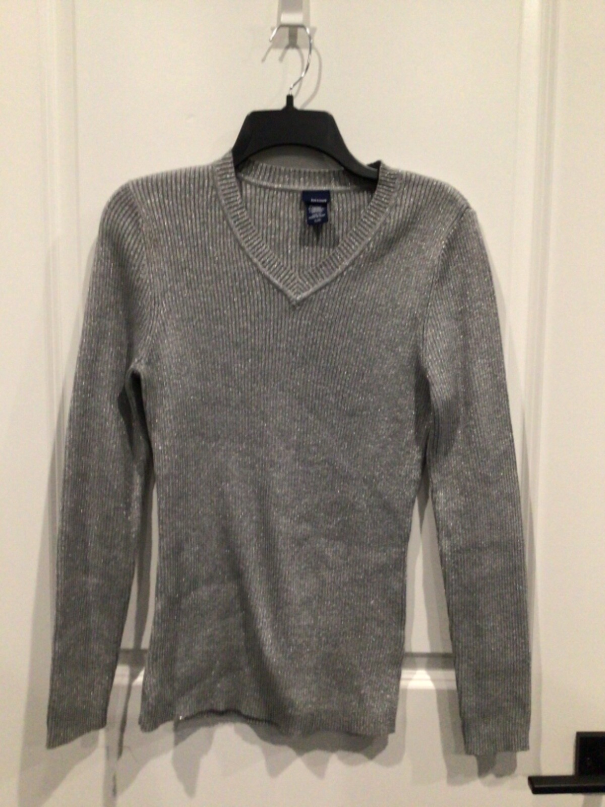 Euc Basic Editions women’s x large silver metalic… - image 1