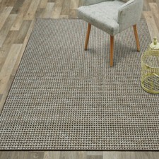Läufer Meterware Grandeur Braun Stufenmatte Carpet kombinierbar Teppichläufer