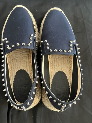louis vuitton navy espadrilles Size 39---9