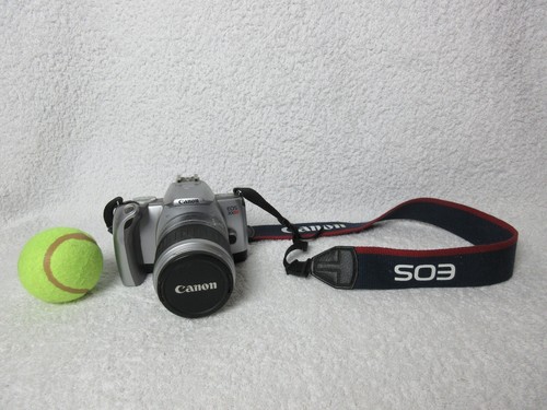 Canon EOS 300V 35mm SLR Camera, Silver, Zoom Lens
