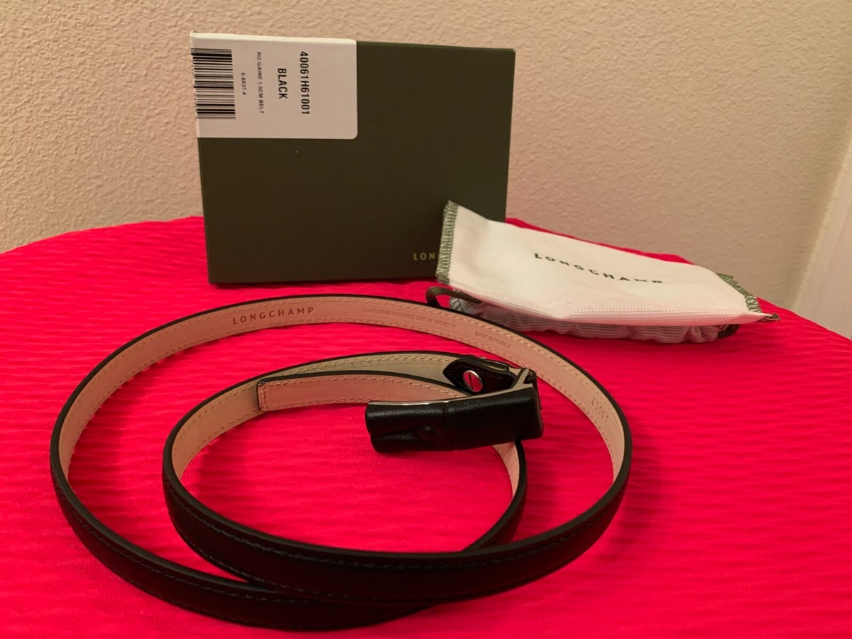 NWT Womens Longchamp Roseau Leather Belt Sz:40(large) | eBay display picture 3