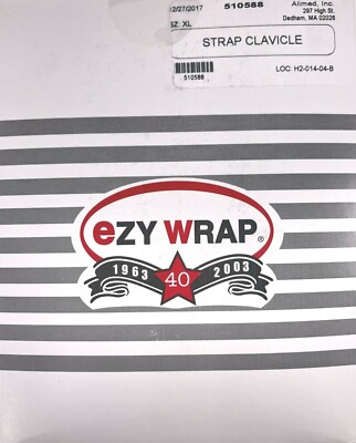Ezy Wrap, Clav Supp WB Foam Arm Pad Buck/2 Way (Size:XL).