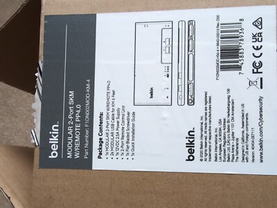 Belkin Cybersecurity and Secure KVM 2-Port Modular Secure KM Switch