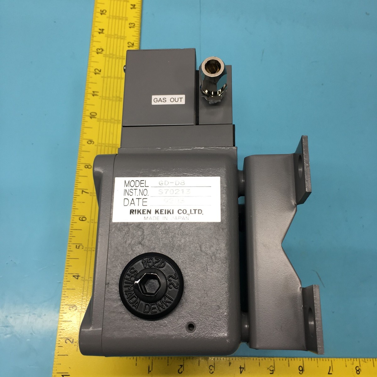 Riken Keiki GD-D8 Gas Detector, 40108-048150, 133182 | eBay