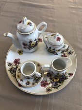 Porcelain Floral Tea Set