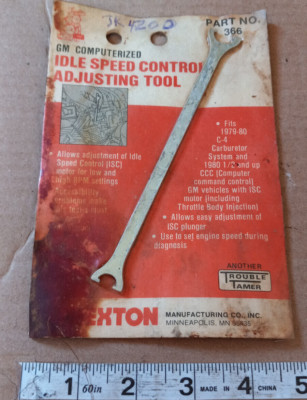 Thexton #366 Idle Speed Control Adjusting Tool - NOS