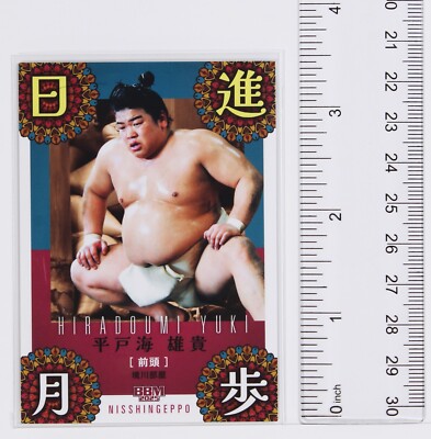 HIRADOUMI YUKI No.76 - 2025 BBM Sumo Wrestling Trading Card | eBay