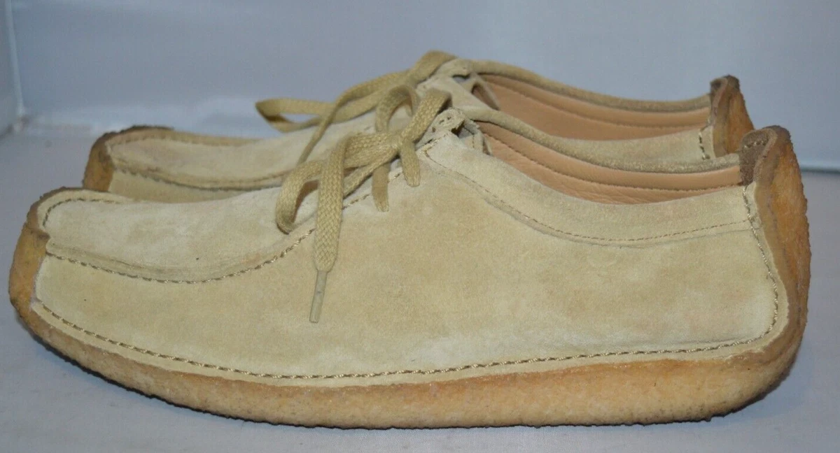 Clarks Originals Mens Natalie Maple suede shoe UK 7 US 8 G