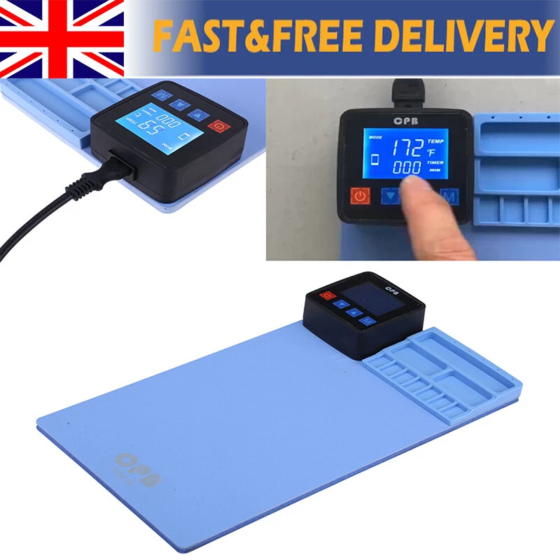 HOT MAT Temperature Controlled Heat Mat For iPad iPhone Smart Phone Repair  CPB | eBay