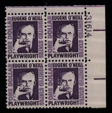 US 1294a, 1973 $1.00 O'NEILL, TAGGED, UR PBOF4 #31614, MNH (US1446)