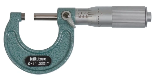 Mitutoyo 103-135 Outside Micrometer 0-1" Range, .0001" Graduation