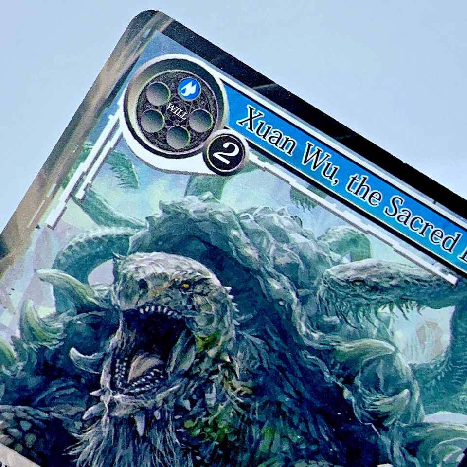 Force of Will Xuan Wu, The Sacred Beast SKL-049 First Edition - Image 3 of 4