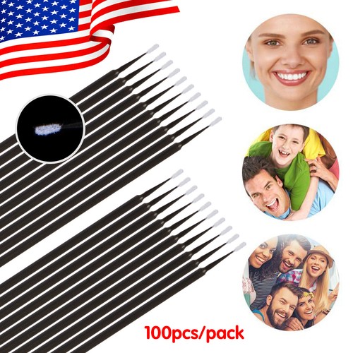USA Micro Brushes Applicators Microbrush Dental Applicator Tips 4 Colors - Picture 45 of 54