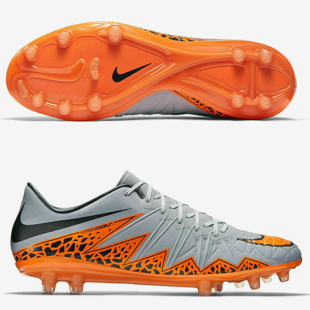 nike hypervenom phinish fg grey
